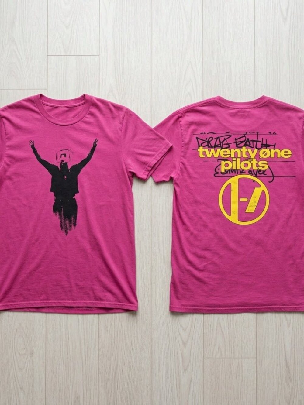 Twenty One Pilots Europe Festival Tour 2026 Merch Tee, T-Shirt Reprint